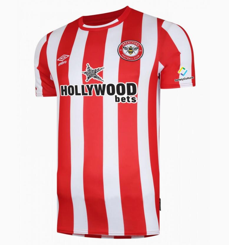 2021/22 Brentford Home Kit Soccer Jersey